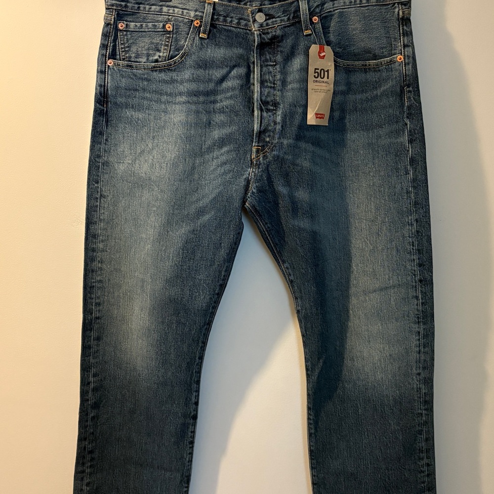 Levi's Classic Straight Blue Jeans